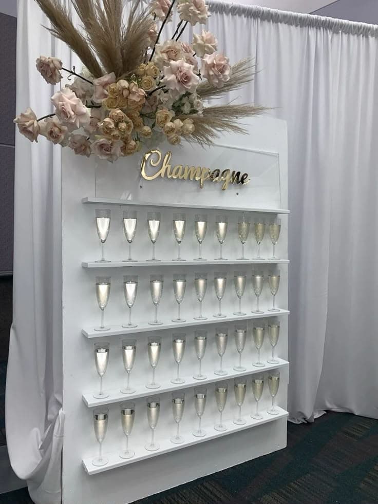 Entry Champagne Wall